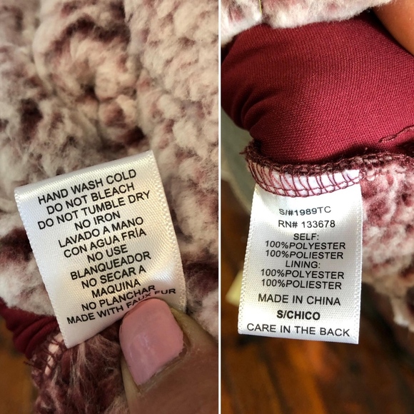 New! Cozy half-zip Sherpa sweater - Picture 8 of 8